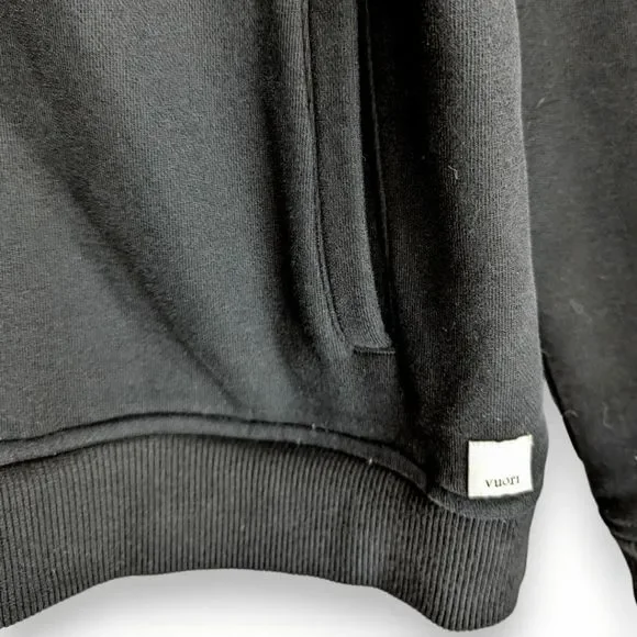 Vuori Men's Seaside full zip hoodie in Black size M - Picture 5 of 9